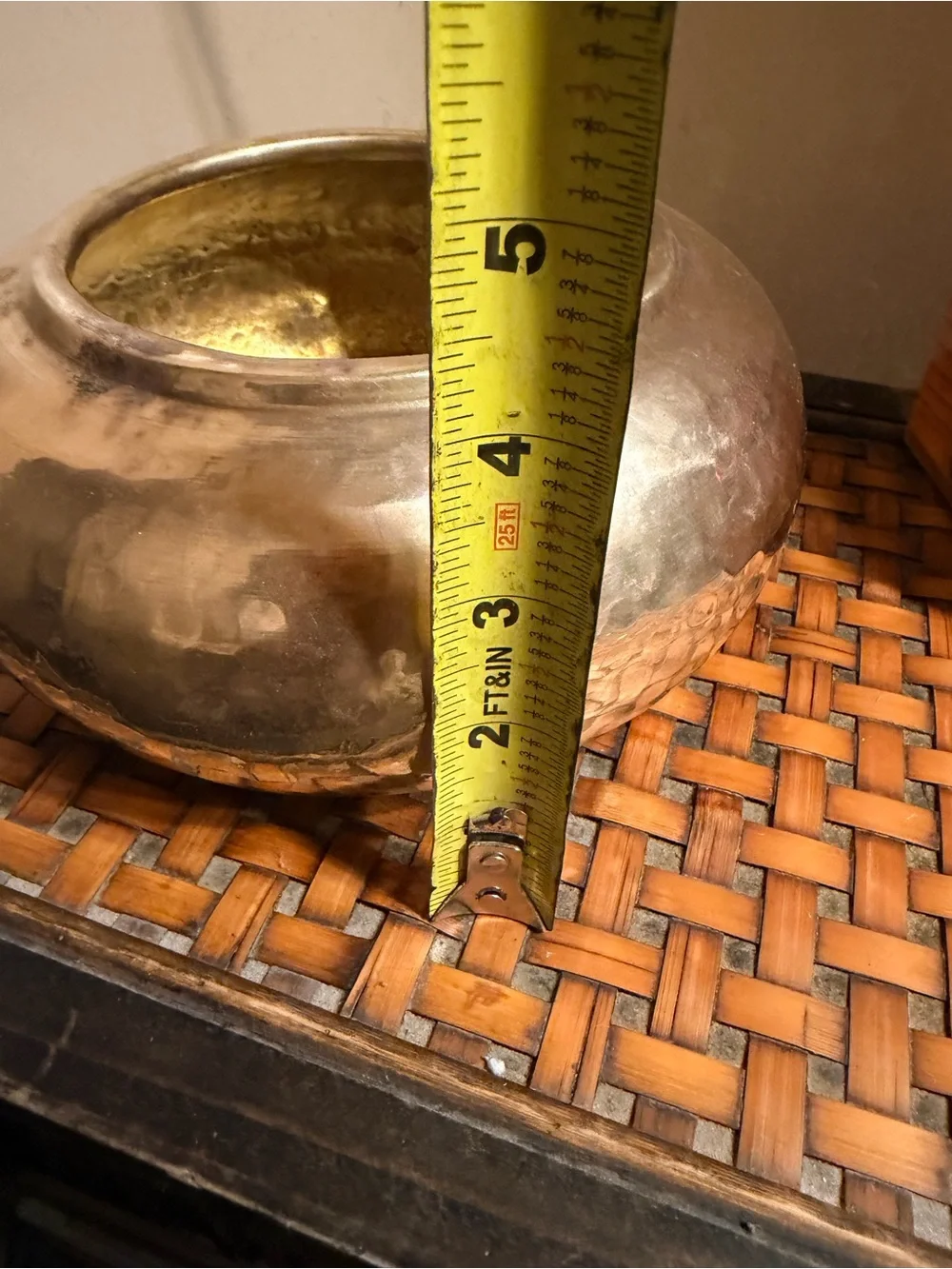Vintage beautiful hammered